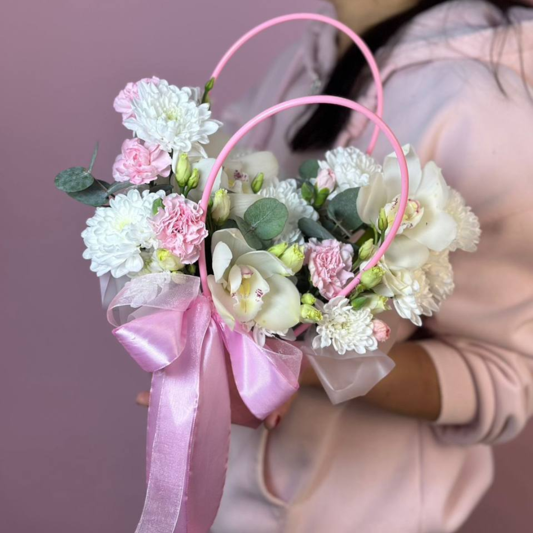 Сумочка с орхидеей