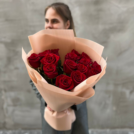 15 Роз Эквадор 52см