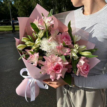 Микс с альстромерией 