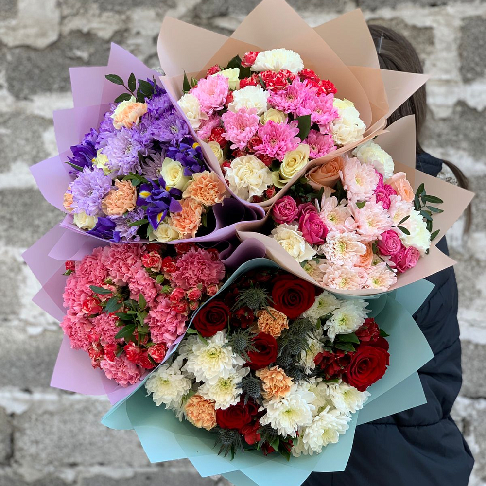 Нежный микс букетик 13