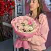 Нежный мини букет с герберой 