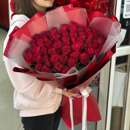 101 Роза Кения 52см