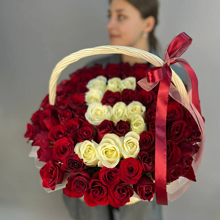 Корзина с цифрой