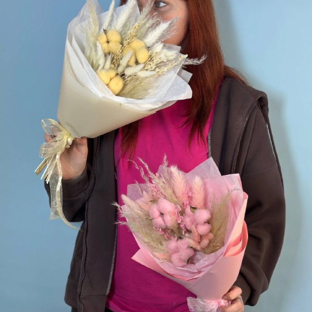 Мини букет из сухоцветов 