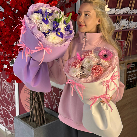 Букет с бантиками размер S