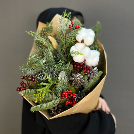 Новогодний букет Макси