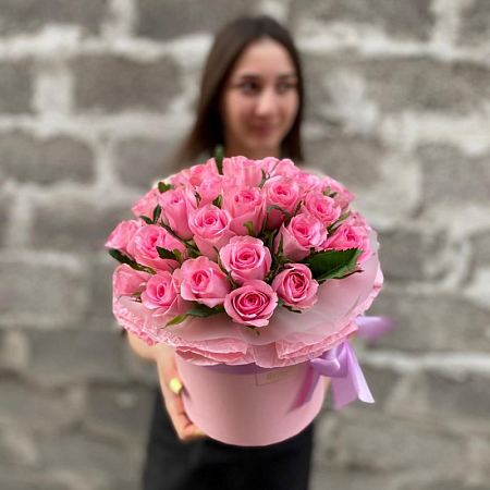 31 мини Роза в цилиндре