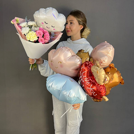 Шар на палочке