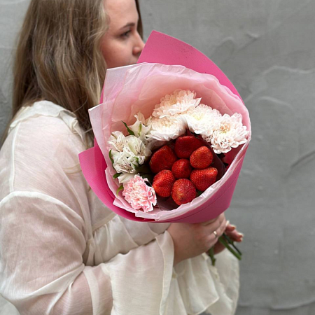 Мини Кулек с клубникой 