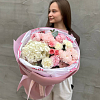 Нежный микс с пионом и гортензией