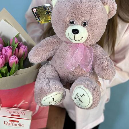 Набор S с тюльпанами