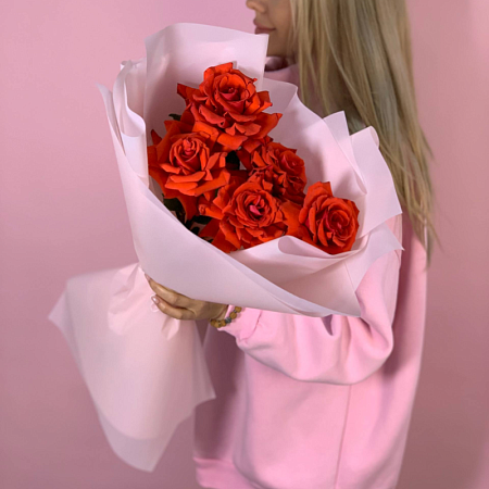 5 французских роз 