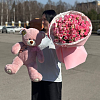 Букет из 21 кустовой розы