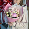 Мини Букет с пионом